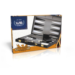 Black Backgammon Case by WE Games