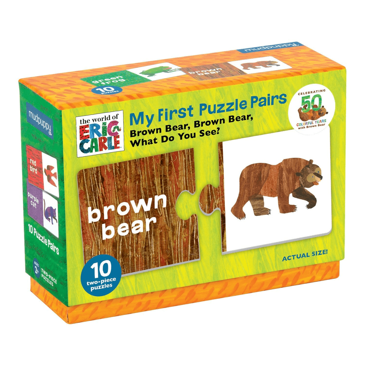 Brown Bear Brown Bear What Do You See My First Puzzle Pairs by Mudpuppy