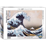 Great Wave of Kanagawa by Katsushika Hokusai 1000pc Puzzle