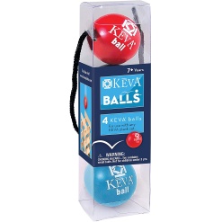 KEVA Contraptions 4 Pack Balls Refill by MindWare