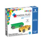 Magna Tiles Cars 2 Piece Expansion Set by Magna Tiles scaled