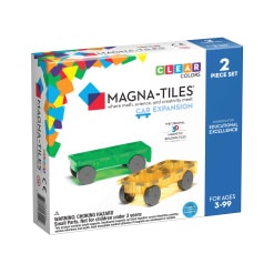 Magna Tiles Cars 2 Piece Expansion Set by Magna Tiles scaled