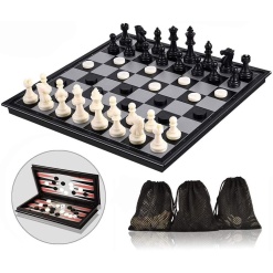 Magnetic 3 in 1 Combination Game Set by WE Games