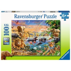 Savannah Jungle Waterhole Puzzle by Ravensburger