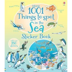1001 Things to Spot in the Sea Sticker Book by Usborne