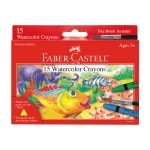 15 Watercolor Crayons by Faber Castell