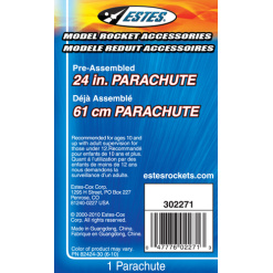 24 Printed Parachute by Estes