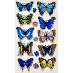 3D Butterfly Stickers by Insect Lore