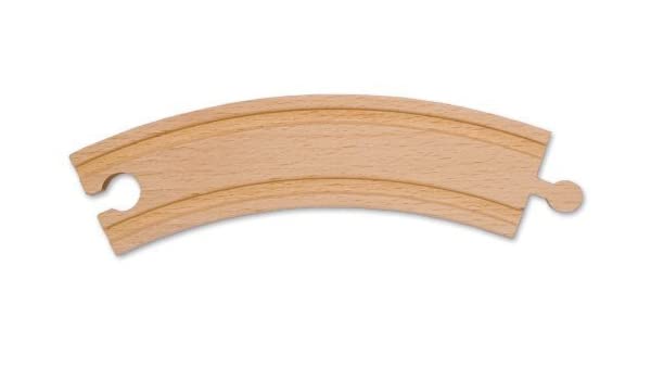 6 Curved Train Track Piece by Wooden Tracks 6 Curved Train Track Piece by Wooden Tracks