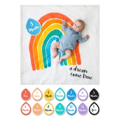 A Dream Come True Babys First Year Blanket by Lulujo
