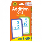 Addition 0 12 Flash Cards by School Zone