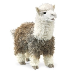 Alpaca Hand Puppet by Folkmanis
