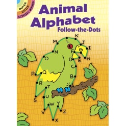 Animal Alphabet Follow the Dots by Dover Publications