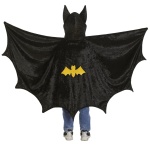 Black Batman Cape with Hood by Great Pretenders