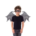 Black Dragon Wing and Mask Set by Little Adventures