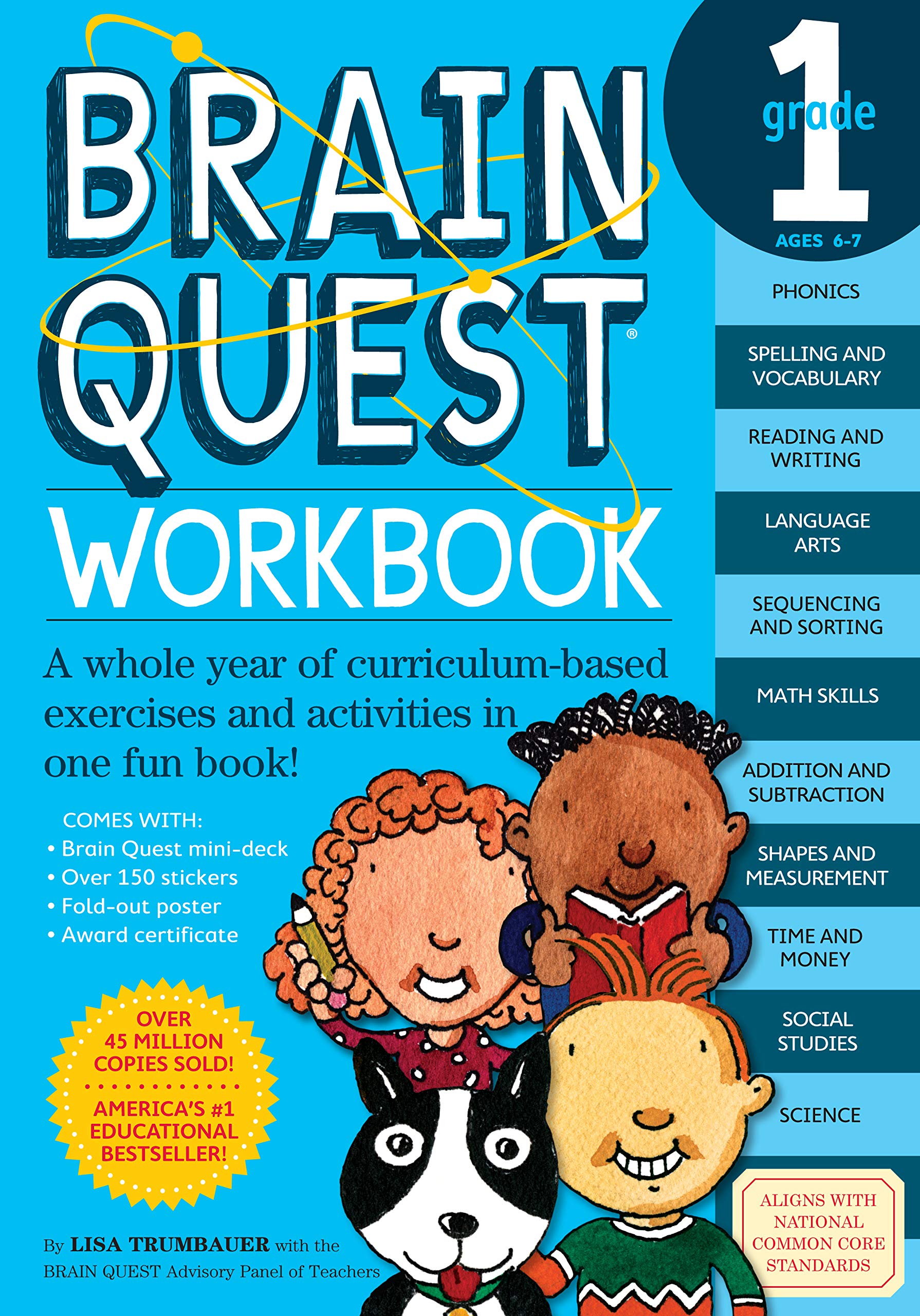 Brain Quest Workbook Grade 1 by Workman Brain Quest Workbook Grade 1 by Workman