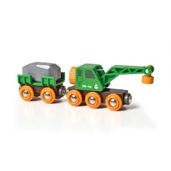 Brio Clever Crane Wagon by Brio