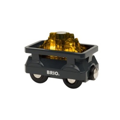 Brio Light Up Gold Wagon by Brio