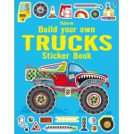 Build Your Own Trucks Sticker Book by Usborne