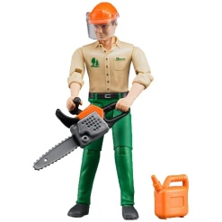 Bworld Logging Man with Accesories by Bruder