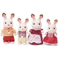Calico Critters Hopscotch Rabbit Family by Epoch Everlasting Play