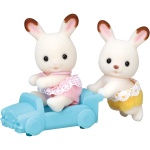Calico Critters Hopscotch Rabbit Twins by Epoch Everlasting Play