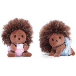 Calico Critters Hedgehog Twins-by-Epoch Everlasting Play