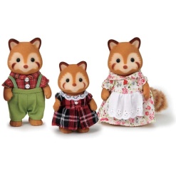 Calico Critters Red Panda Family by Epoch Everlasting Play