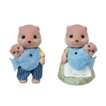 Calico Critters Splashy Otter Family by Epoch Everlasting Play