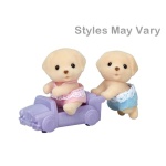 Calico Critters Yellow Labrador Twins by Epoch Everlasting Play