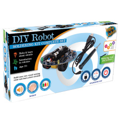 DIY Robot with Soldering Iron by Heebie Jeebies