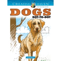 Dogs Dot to Dot Coloring Book by Dover Publications