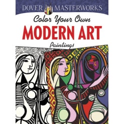 Dover Masterworks Color Your Own Modern Art Paintings by Dover Publications