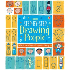 Drawing People Step By Step by Usborne