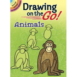 Drawing on the Go Animals by Dover Publications