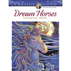 Dream Horses Coloring Book by Dover Publications