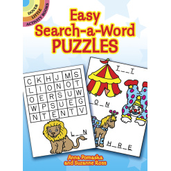 Easy Search a Word Puzzles by Dover Publications