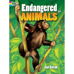 Endangered Animals Coloring Book by Dover Publications