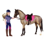 English Horse and Rider by Breyer