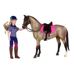 English Horse and Rider by Breyer