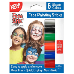 Face Paint Stix Set of 6 by The Pencil Grip