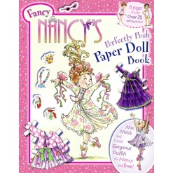 Fancy Nancys Perfectly Posh Paper Doll Book by Harper Collins