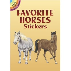Favorite Horses Stickers by Dover Publications