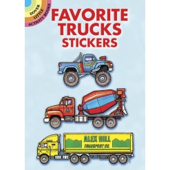 Favorite Trucks Stickers by Dover Publications