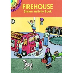 Firehouse Sticker Activity Book by Dover Publications