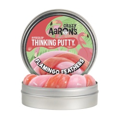 Flamingo Feathers Thinking Putty Hypercolors by Crazy Aarons