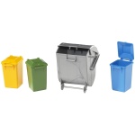 Garbage Can Accessory Set by Bruder