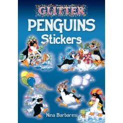 Glitter Penguins Stickers by Dover Publications