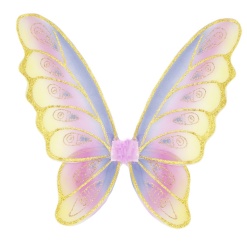 Glitter Rainbow Wings by Great Pretenders