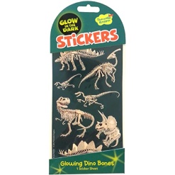 Glow in the Dark Dino Bones Stickers by Peaceable Kingdom